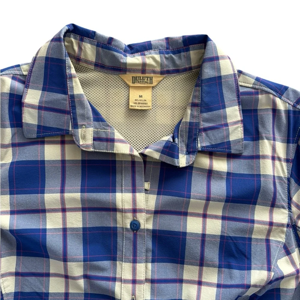 Duluth Trading Co Women’s size M activewear fishing hiking blouse. Prelo… - Picture 4 of 13